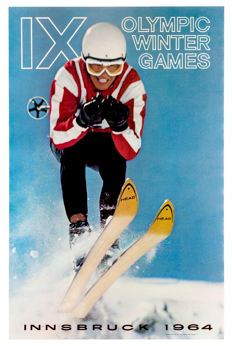 Lindholm, Fred. Olympics 1964. Innsbruck. Head Ski Co., (1 of 1)
