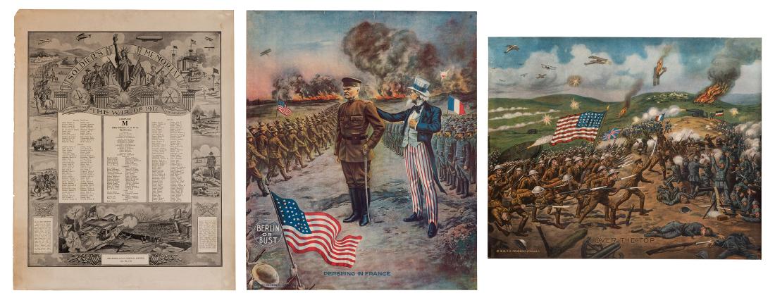 Trio of World War I Posters. (1 of 4)