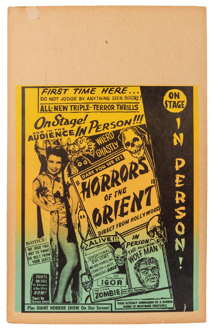 Horrors of the Orient. Spook Show. (1 of 1)