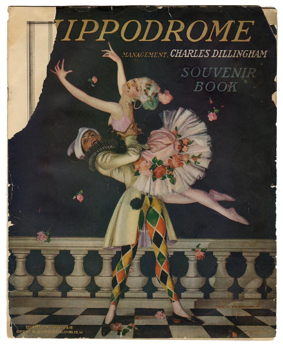 New York Hippodrome Program Featuring Houdini. (1 of 2)