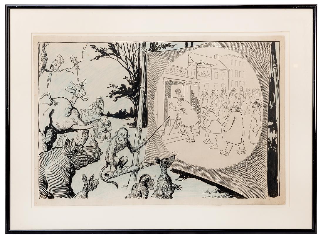 Glackens, Louis M. (American 1870—1938). Original (1 of 1)