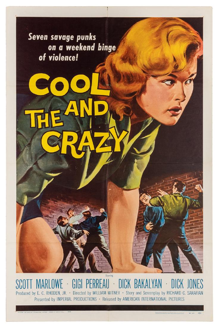 Cool and the Crazy. American International, 1958. One (1 of 1)