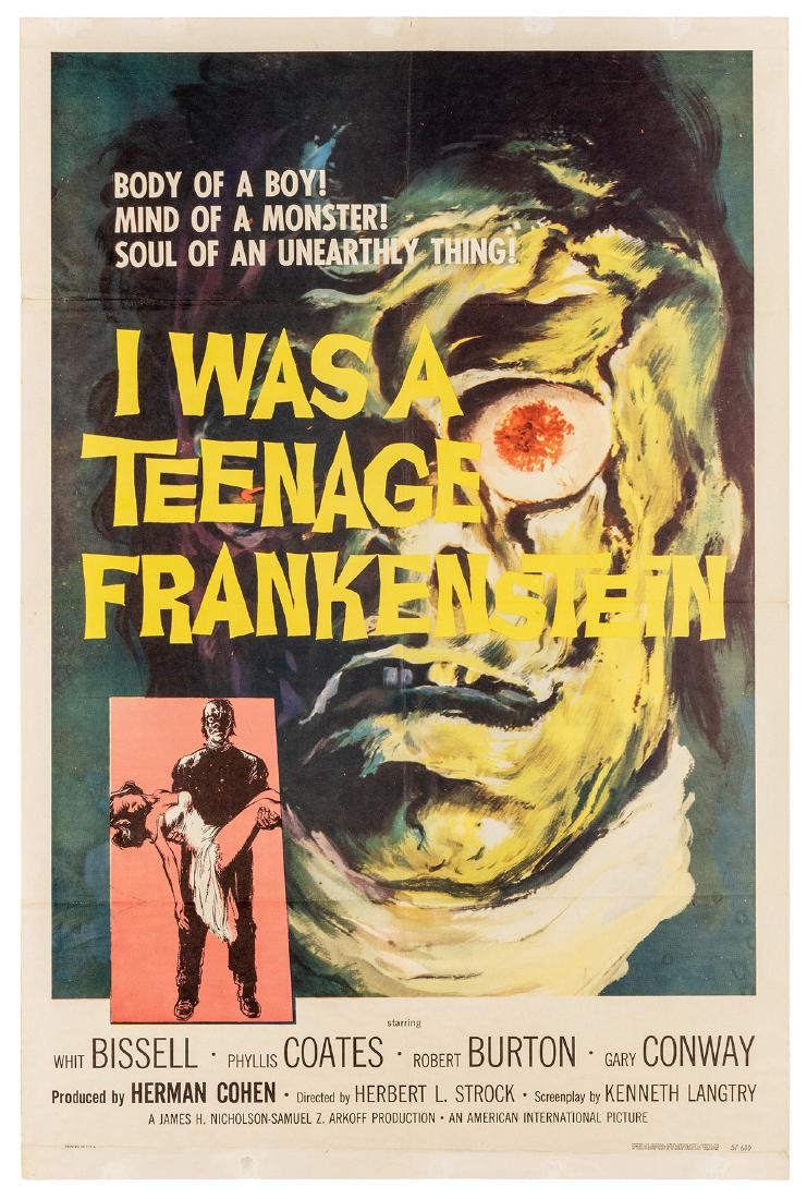 I Was a Teenage Frankenstein. American International, (1 of 1)