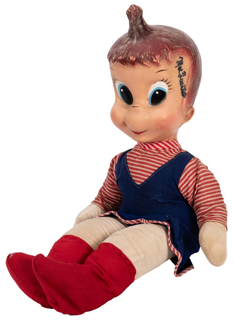 Little Audrey Doll Signed by Mae Questal. A hard rubber (1 of 2)