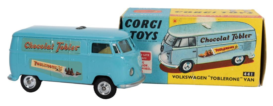 Corgi Toblerone Mini-Van #441avw in Original Box. 1963. (1 of 1)