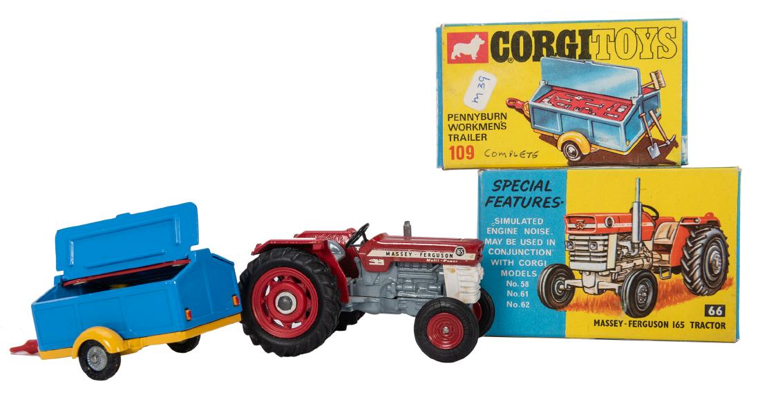 Lot of 2 Corgi Work Vehicles in Original Boxes. Both (1 of 2)