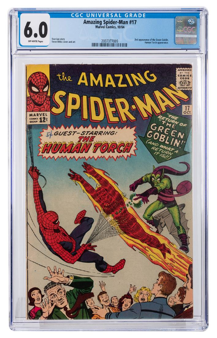 Amazing Spider-Man No. 17. Marvel Comics, 1964. CGC 6.0 (1 of 1)