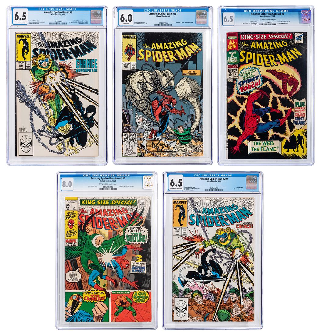 Amazing Spider-Man Comics. Lot of Five CGC Graded (1 of 6)