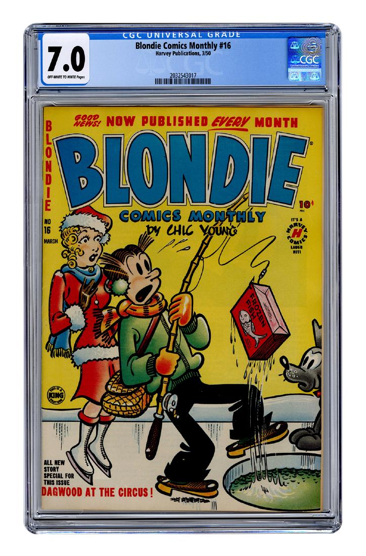 Blondie Comics Monthly No. 16. Harvey, 1950. CGC 7.0 (1 of 1)
