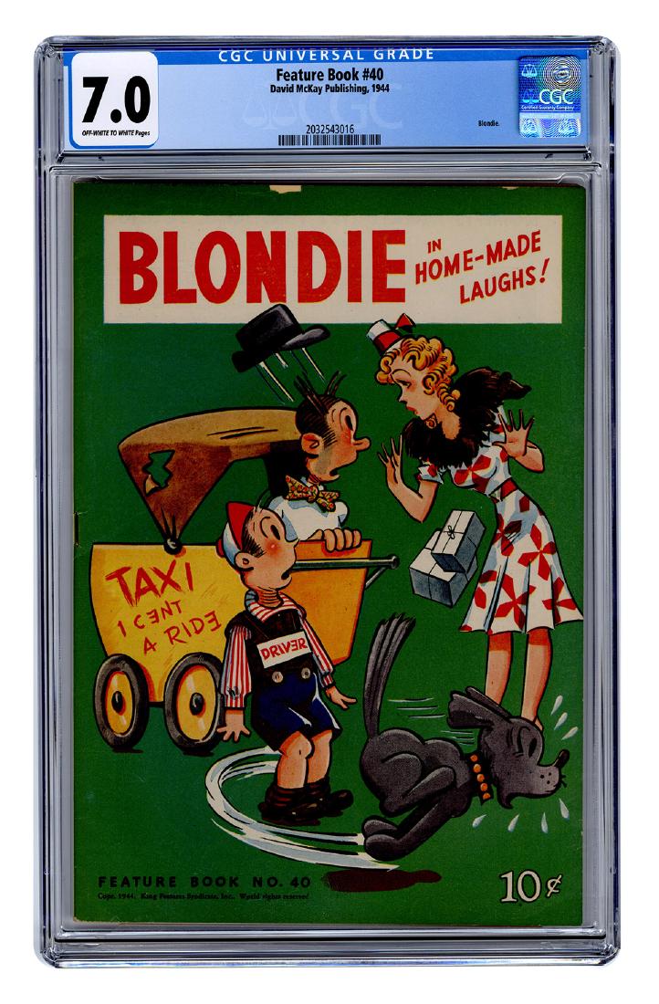 Blondie Feature Book No. 40. David McKay, 1944. CGC 7.0 (1 of 1)