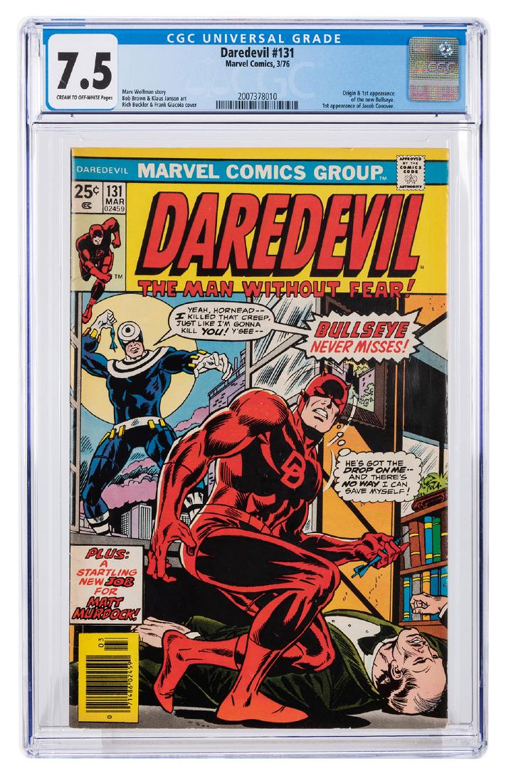 Daredevil No. 131. Marvel Comics, 1976. CGC 7.5 graded (1 of 1)