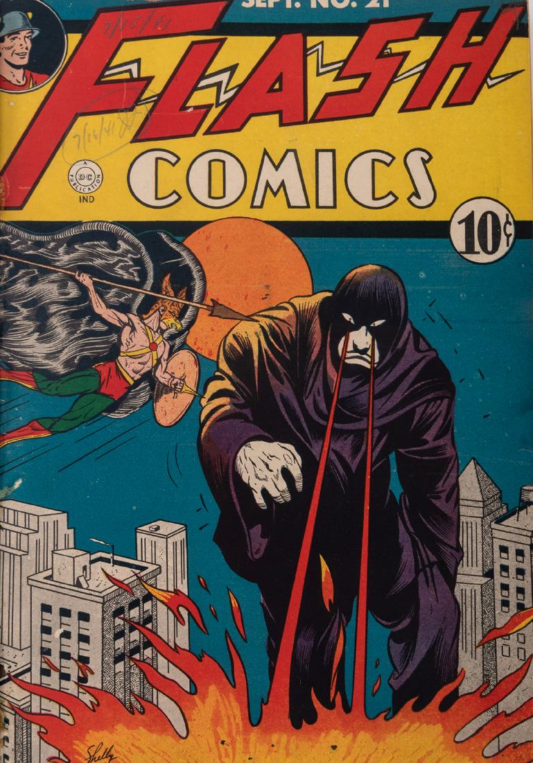 Flash Comics Nos. 21—28 Bound Volume. DC, (1 of 5)