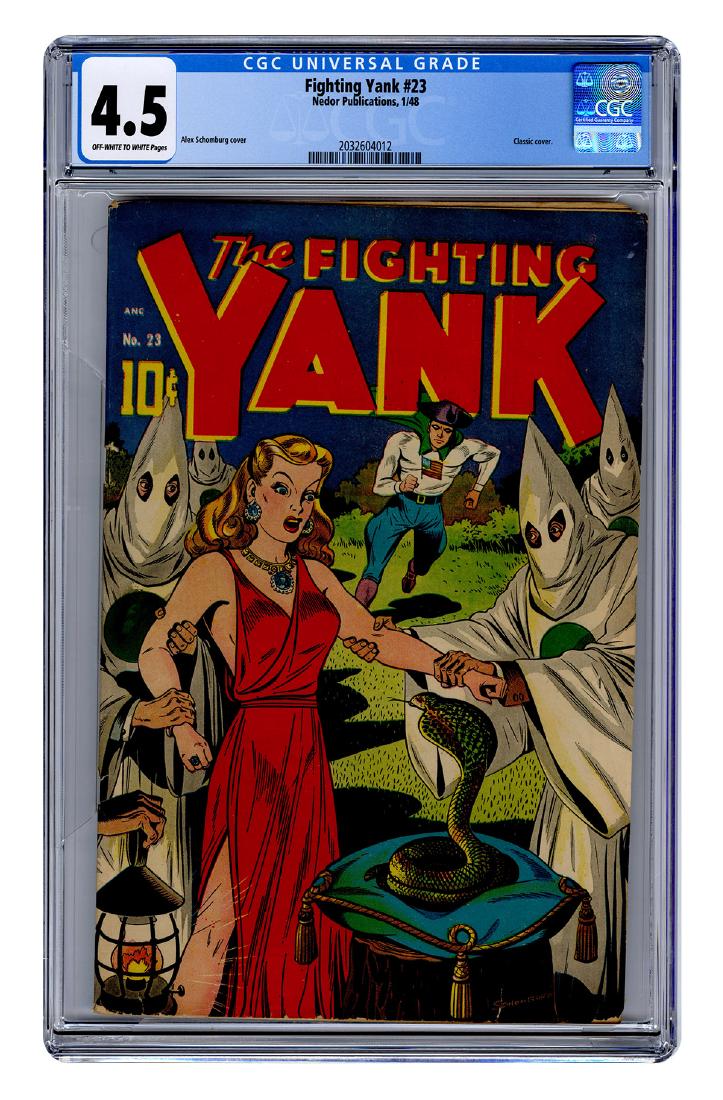 Fighting Yank No. 23. Nedor, 1948. CGC 4.5 graded copy. (1 of 1)