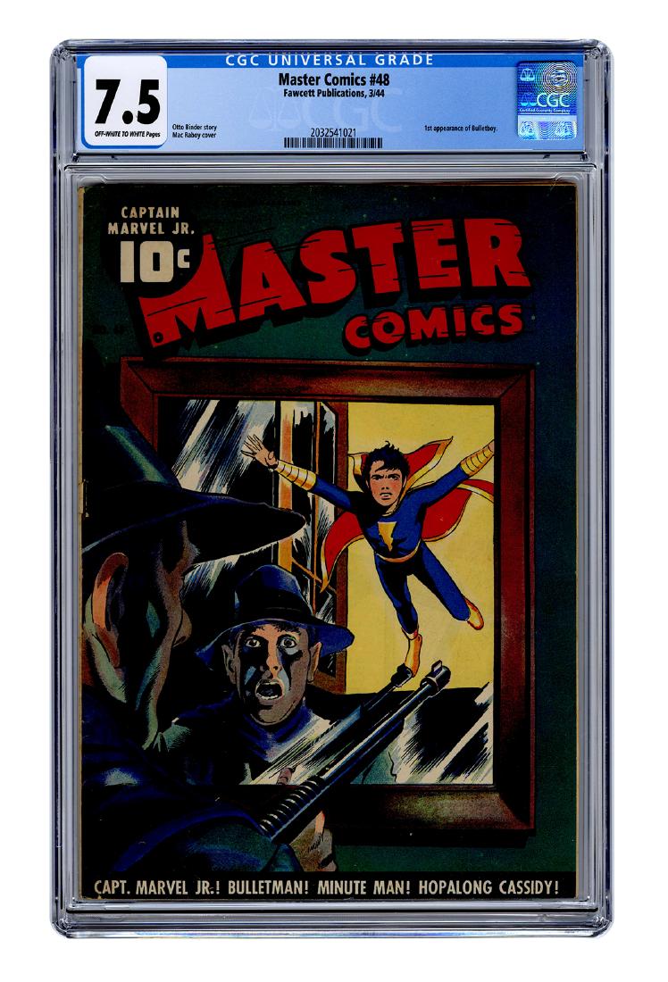 Master Comics No. 48. Fawcett, 1944. CGC 7.5 graded (1 of 1)
