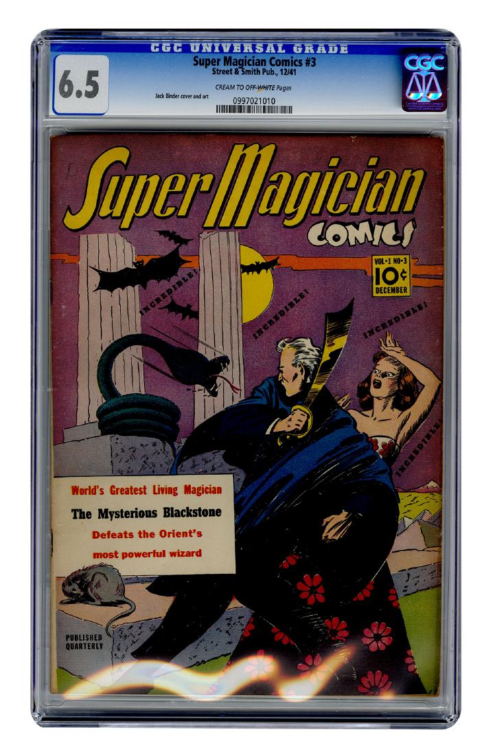 Super-Magician Comics No. 3. Street & Smith, 1941. CGC (1 of 1)