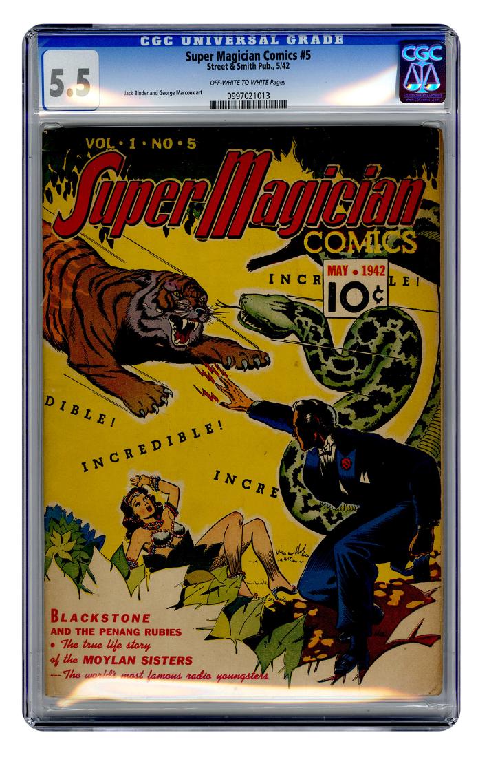 Super-Magician Comics Nos. 4 and 5. Street & Smith, (1 of 2)