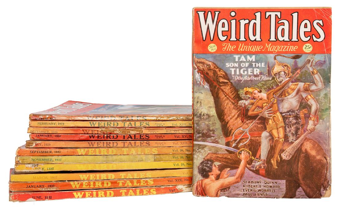 Weird Tales Magazine. Damsel in Distress Group. 12 Pulp (1 of 1)