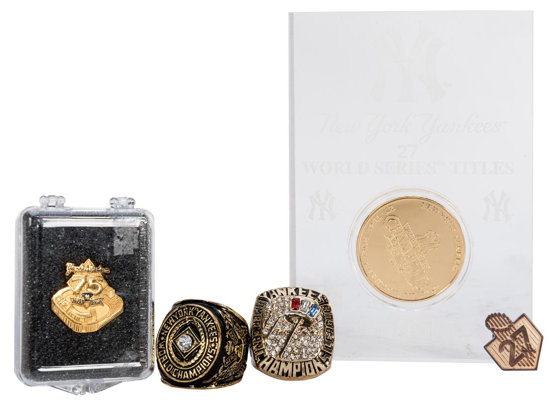 Tiffany & Co. New York Yankees 2009 World Series Pin, (1 of 2)