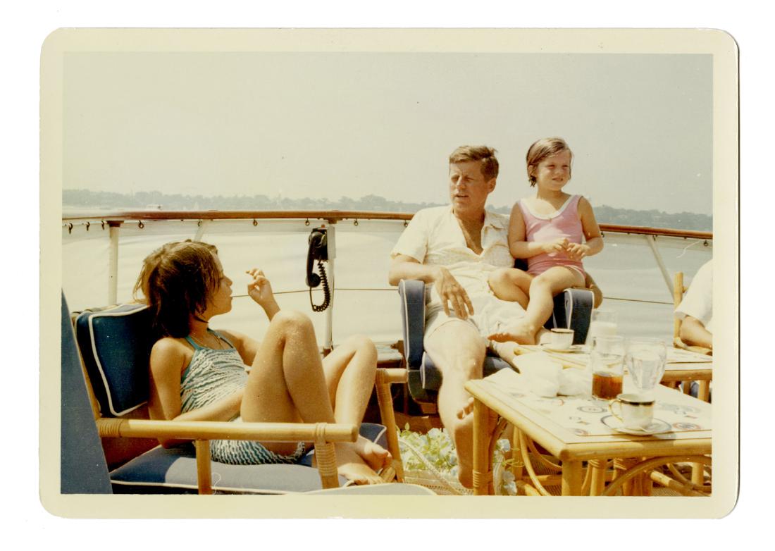 Kennedy, John F. Photograph of John F. Kennedy on the (1 of 1)