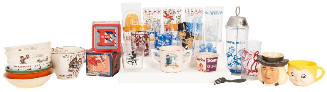Collection of Breakfast Cereal Glassware Premiums. 27 (1 of 1)