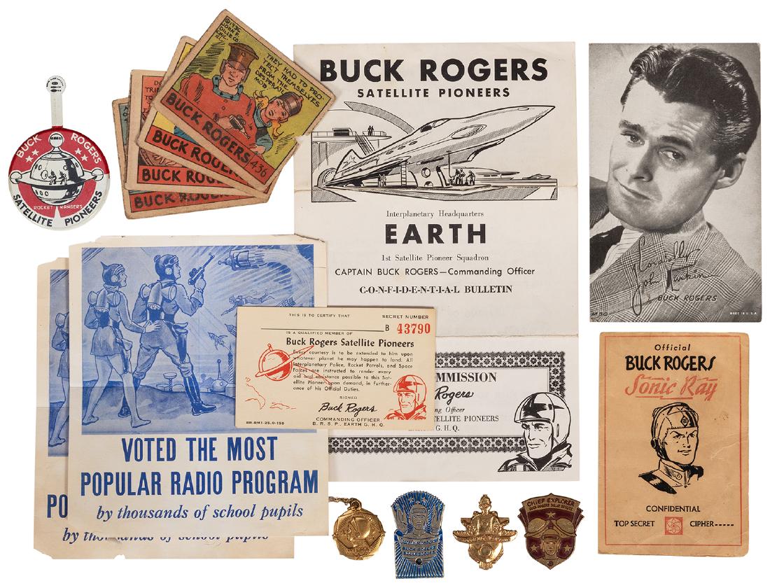Collection of Buck Rogers Ephemera and Radio Premiums. (1 of 1)