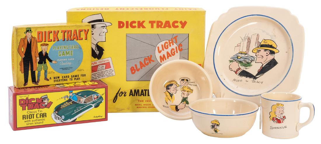 Collection of Dick Tracy Games, Toys, and Souvenirs. 7 (1 of 1)