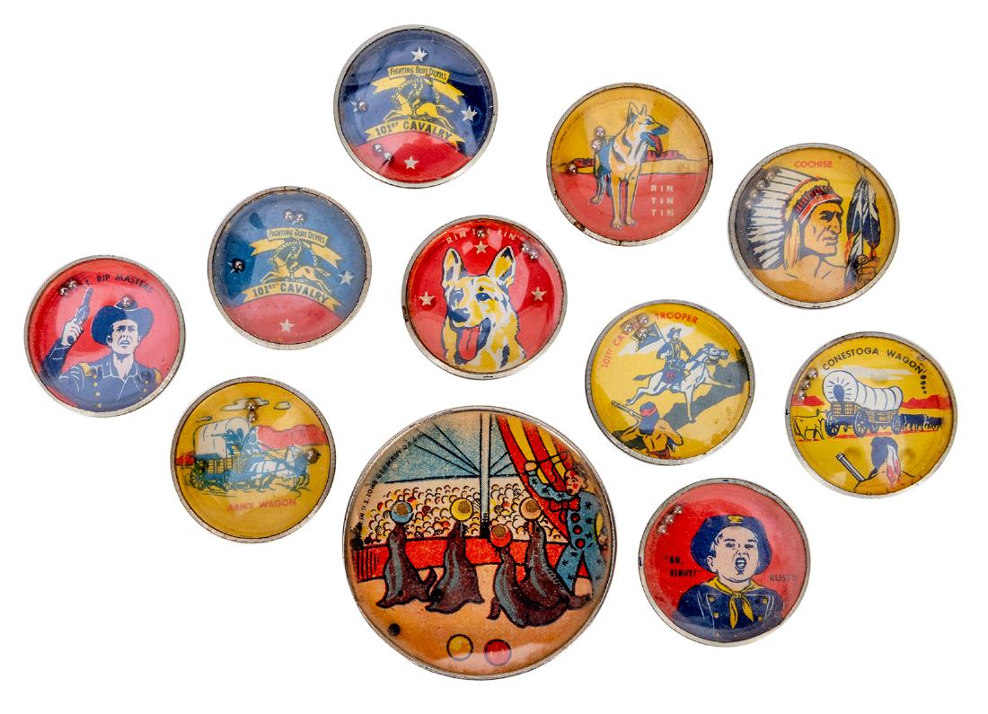 Group of Nabisco Dexterity Puzzles. 10 pcs. Circa 1956. (1 of 2)