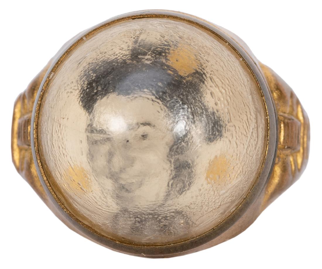 Joe Penner Dexterity Ring. Circa 1930s. A brass ring (1 of 3)