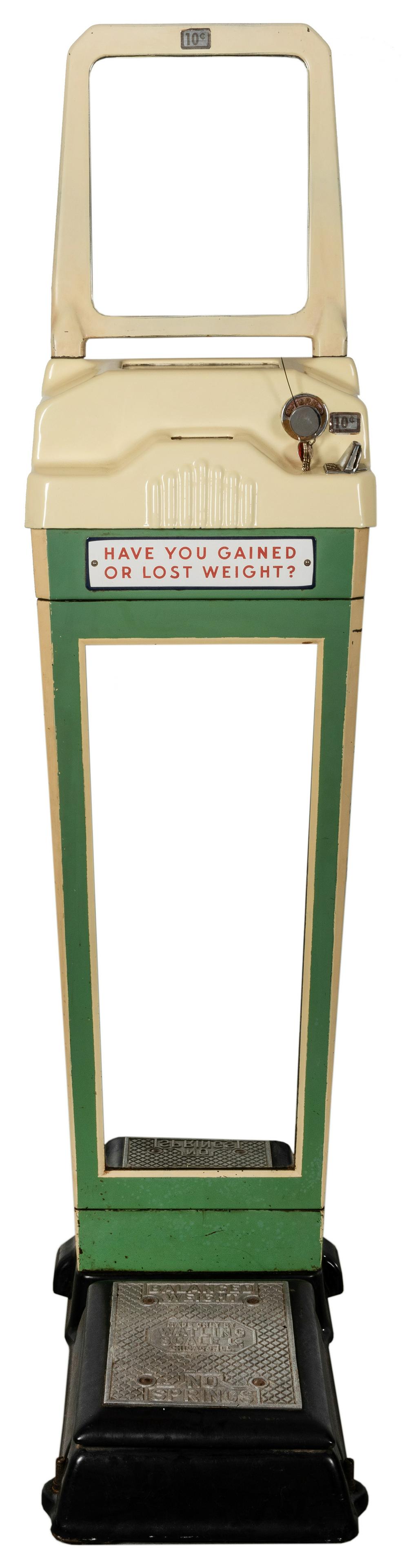 Watling Coin-Operated Ten Cent Scale. (1 of 1)