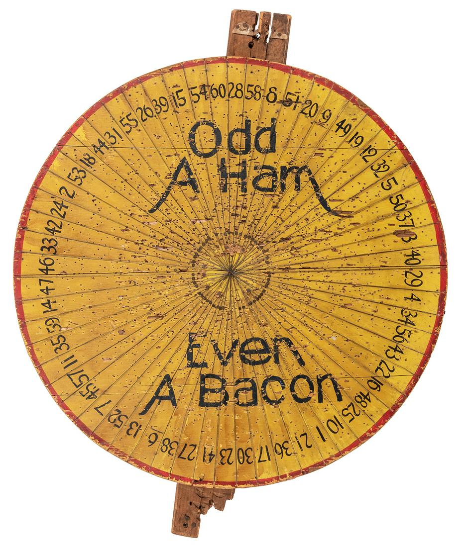 Spinning Gambling Wheel Dartboard. (1 of 1)