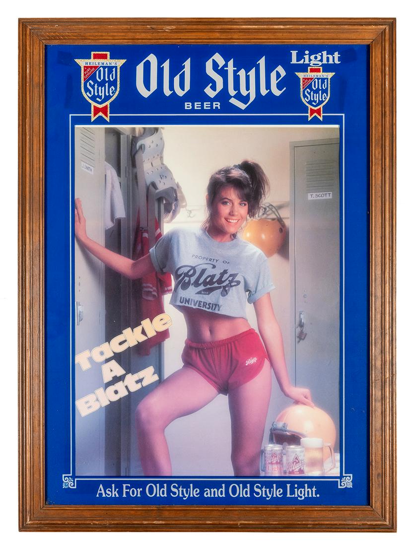 Old Style Beer Advertisement Sign. (1 of 1)