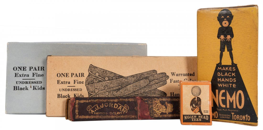 Black Americana Advertising. 5 pcs. (1 of 1)