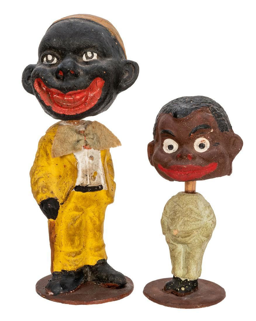 Black Americana Bobblehead Dolls. 2 pcs. (1 of 1)