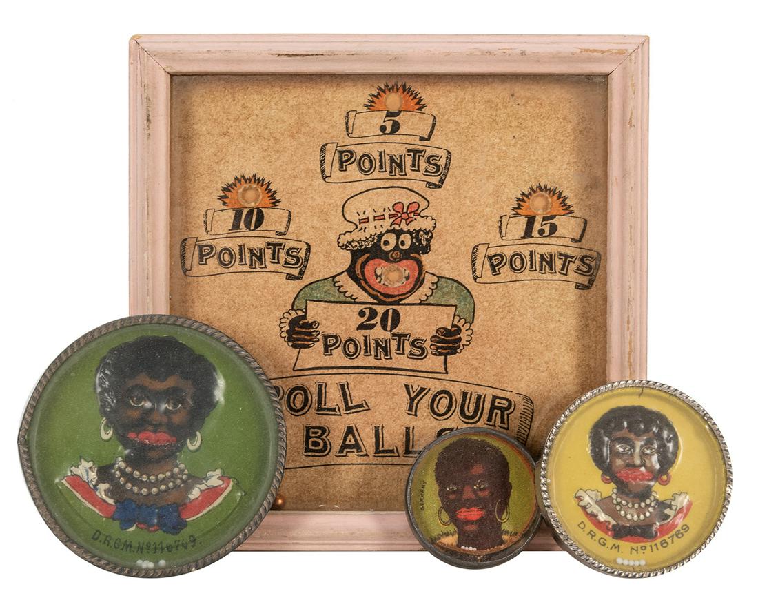 Black Americana Dexterity Puzzles. 4 pcs. (1 of 1)