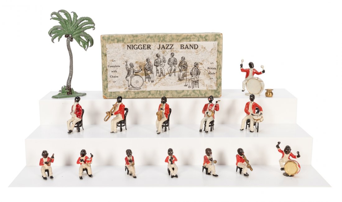 Black Americana Diecast Jazz Band. 14 pcs. (1 of 1)