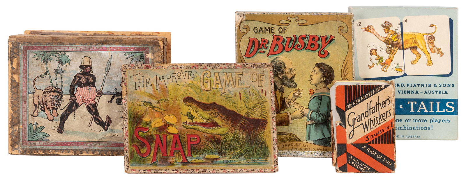 Collection of Black Americana Related Card Games and (1 of 2)