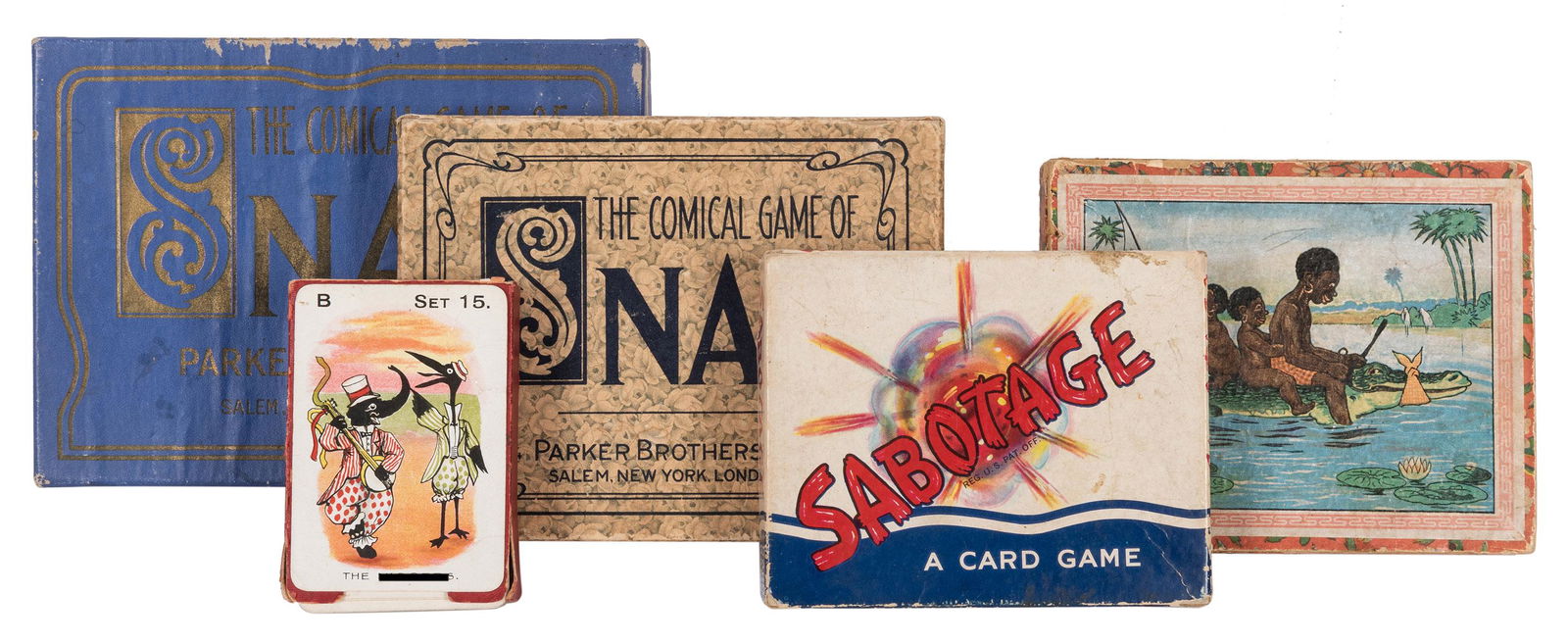 Collection of Black Americana Related Card Games and (1 of 1)