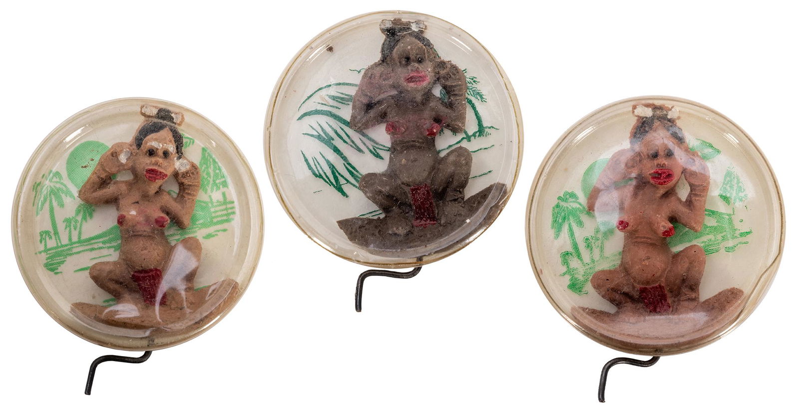 Flexible Rubber Dancer Toys. 3 pcs. (1 of 1)