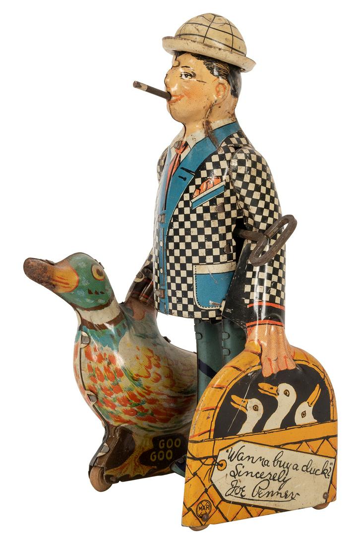Marx Joe Penner and His Duck Wind-Up Toy. (1 of 3)