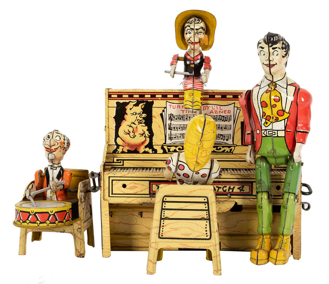 Unique Art L’il Abner Dogpatch Band Wind-Up Toy. (1 of 3)