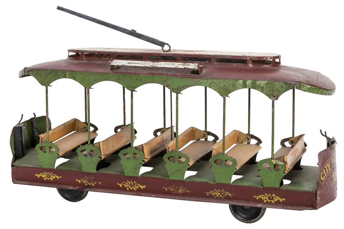 Converse City Hall Park 175 Trolley. (1 of 2)