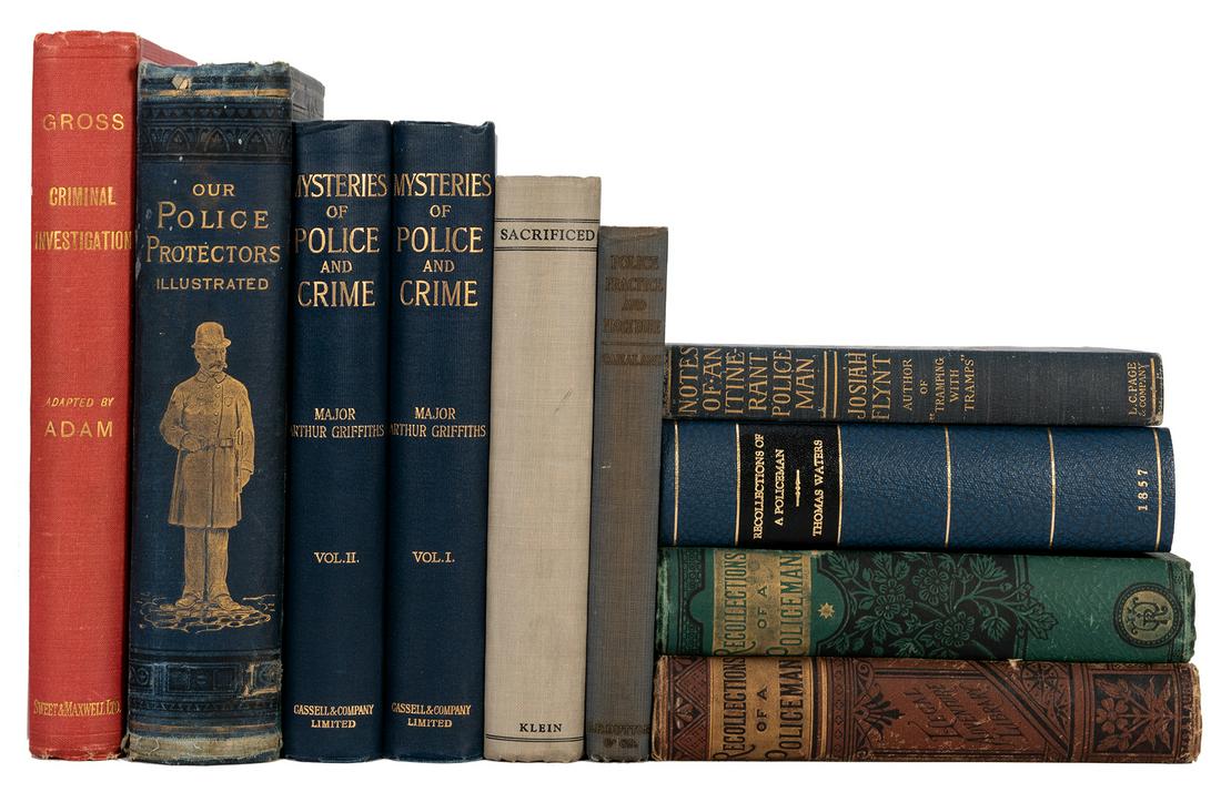 A Group of Books on Policing and Criminology. (1 of 1)