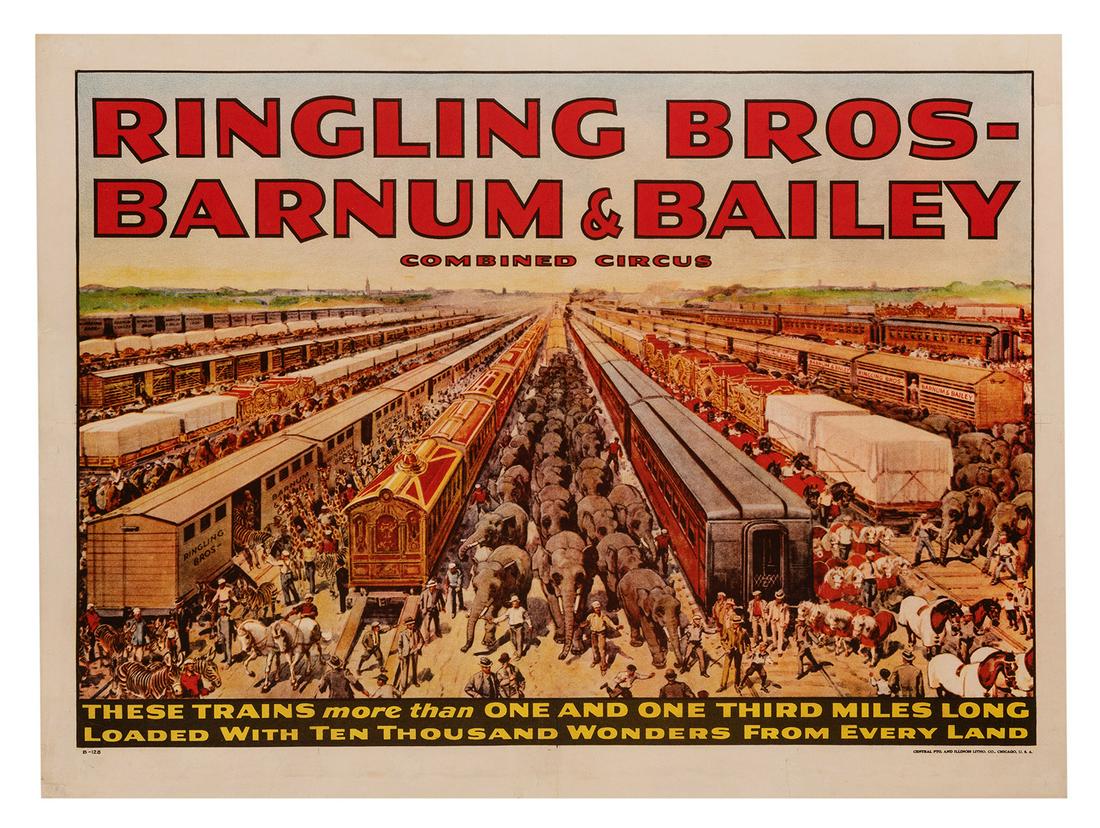 Ringling Bros. and Barnum & Bailey Circus. Trains more (1 of 1)
