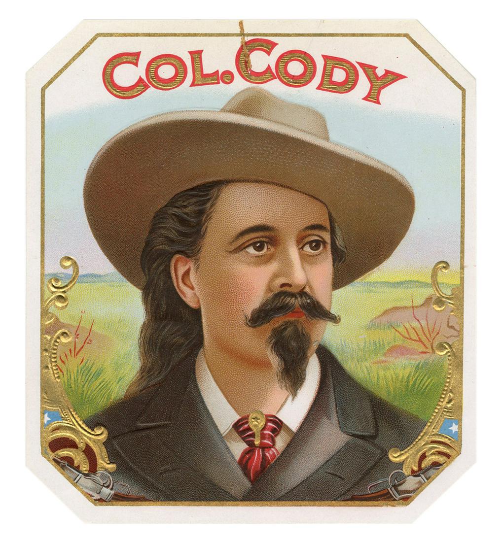 Buffalo Bill Cigar Label. (1 of 1)
