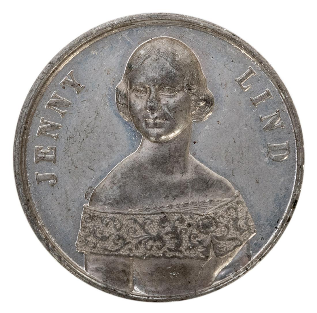 Jenny Lind “Swedish Nightingale” Medal. (1 of 2)