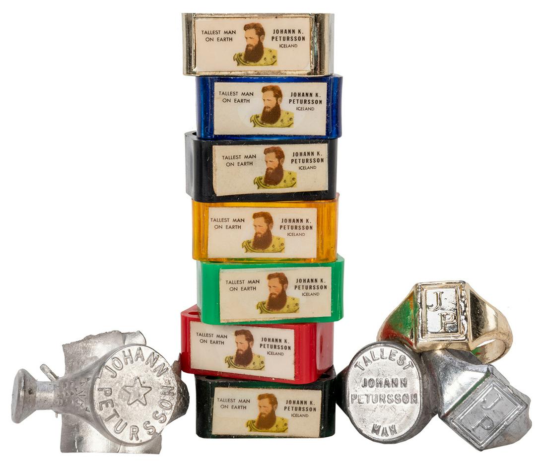 Johann Petursson Giant Ring Set. 12 pcs. (1 of 1)