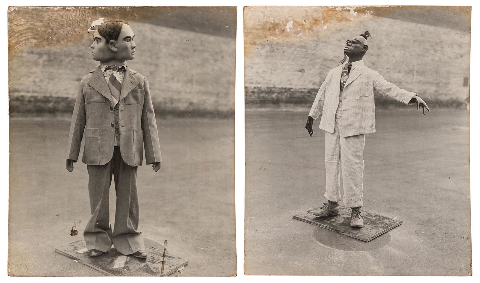 Pair of Wax Freaks Lobby Boards. (1 of 1)