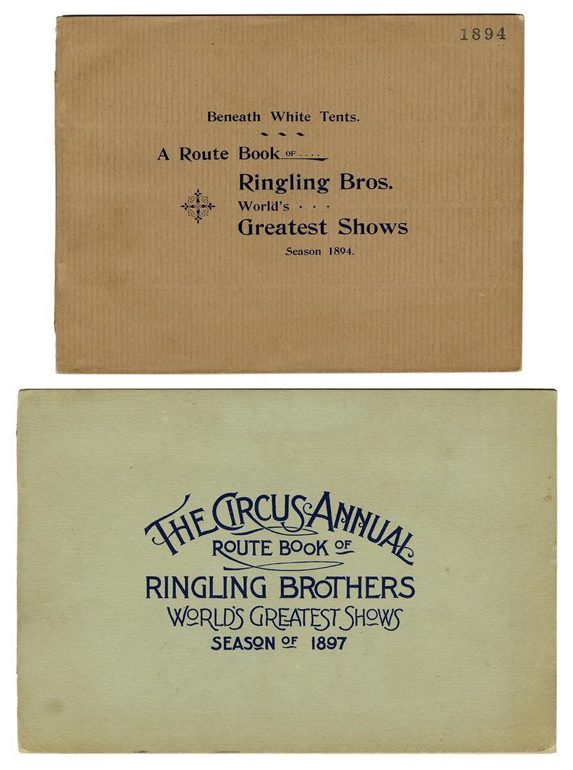Beneath the White Tents. Ringling Bros. Season 1894 (1 of 1)