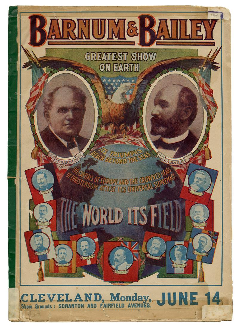 Barnum & Bailey Greatest Show on Earth Courier. (1 of 1)