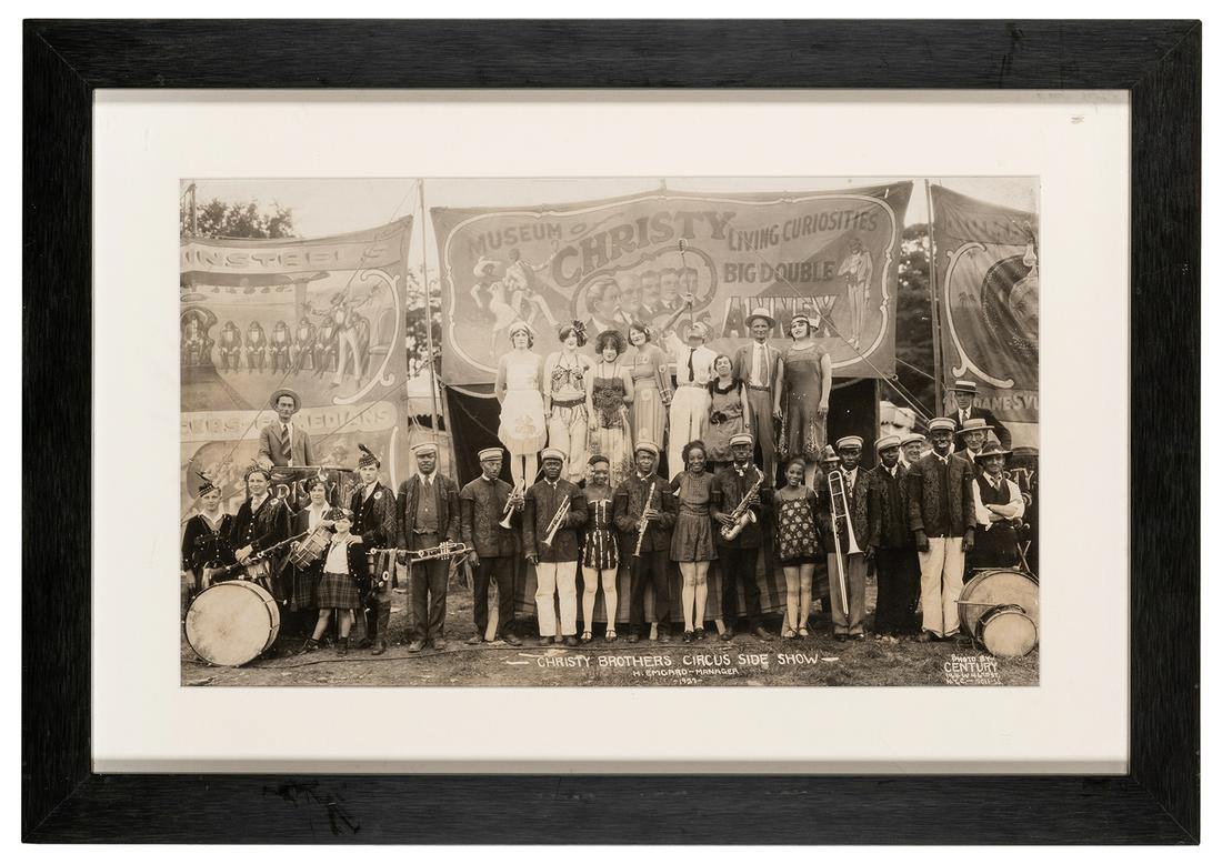 Christy Brothers Circus Side Show. (1 of 1)